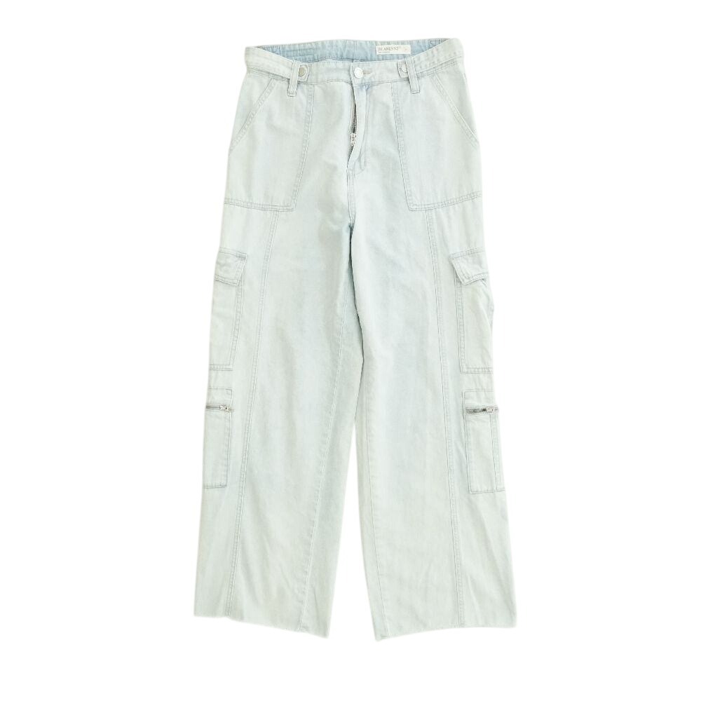 [BLANKNYC] The Franklin Ribcage Wide Leg Cargo Jeans Women's Size 29